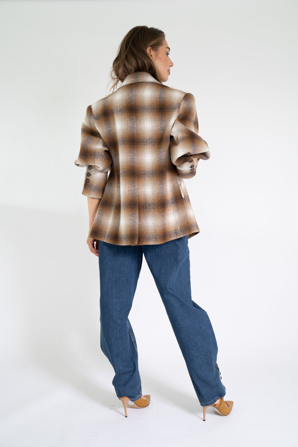 ELLE BLAZER 26 Checkered