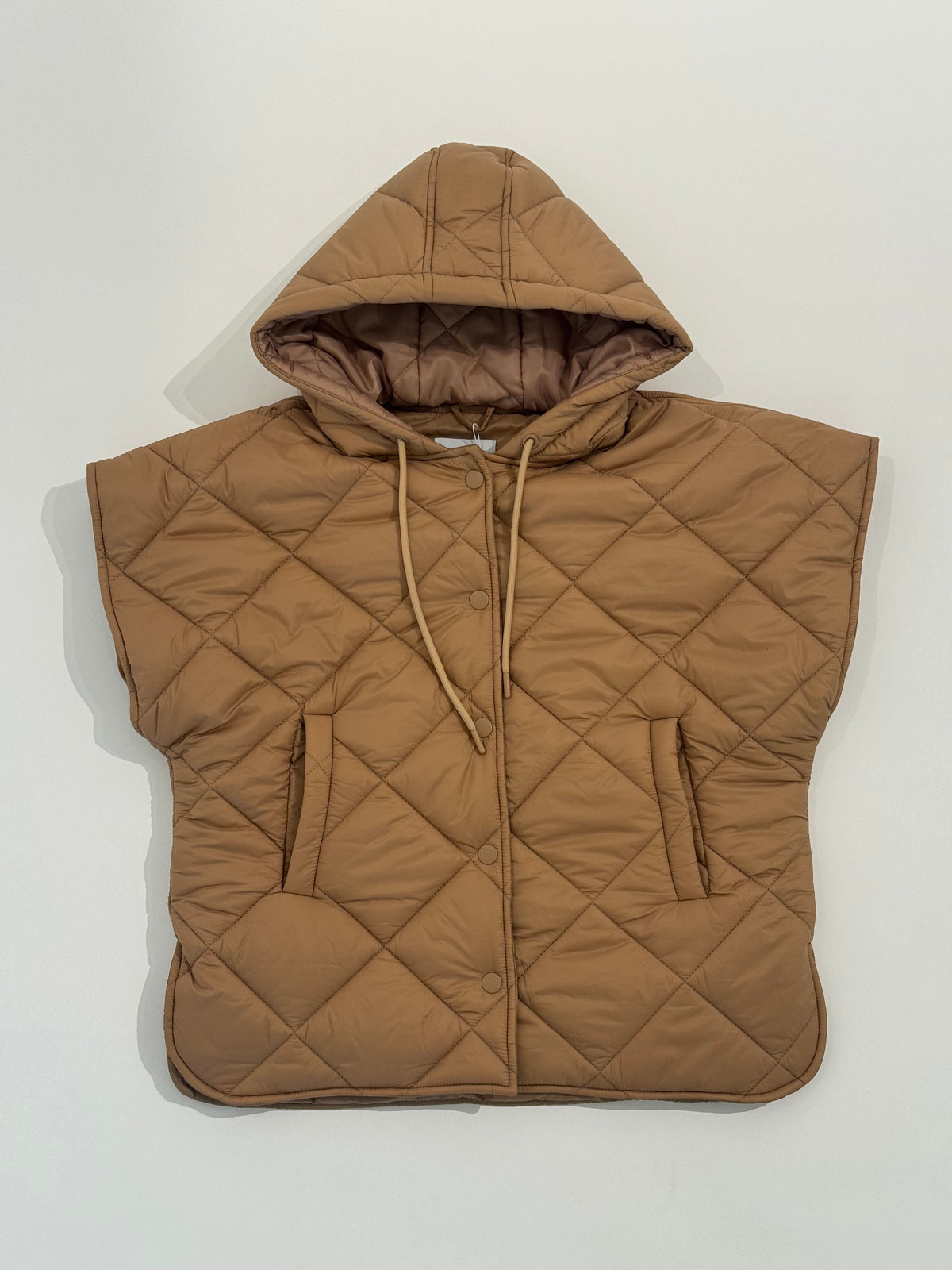 Noelle Cape SN CREME - CAMEL