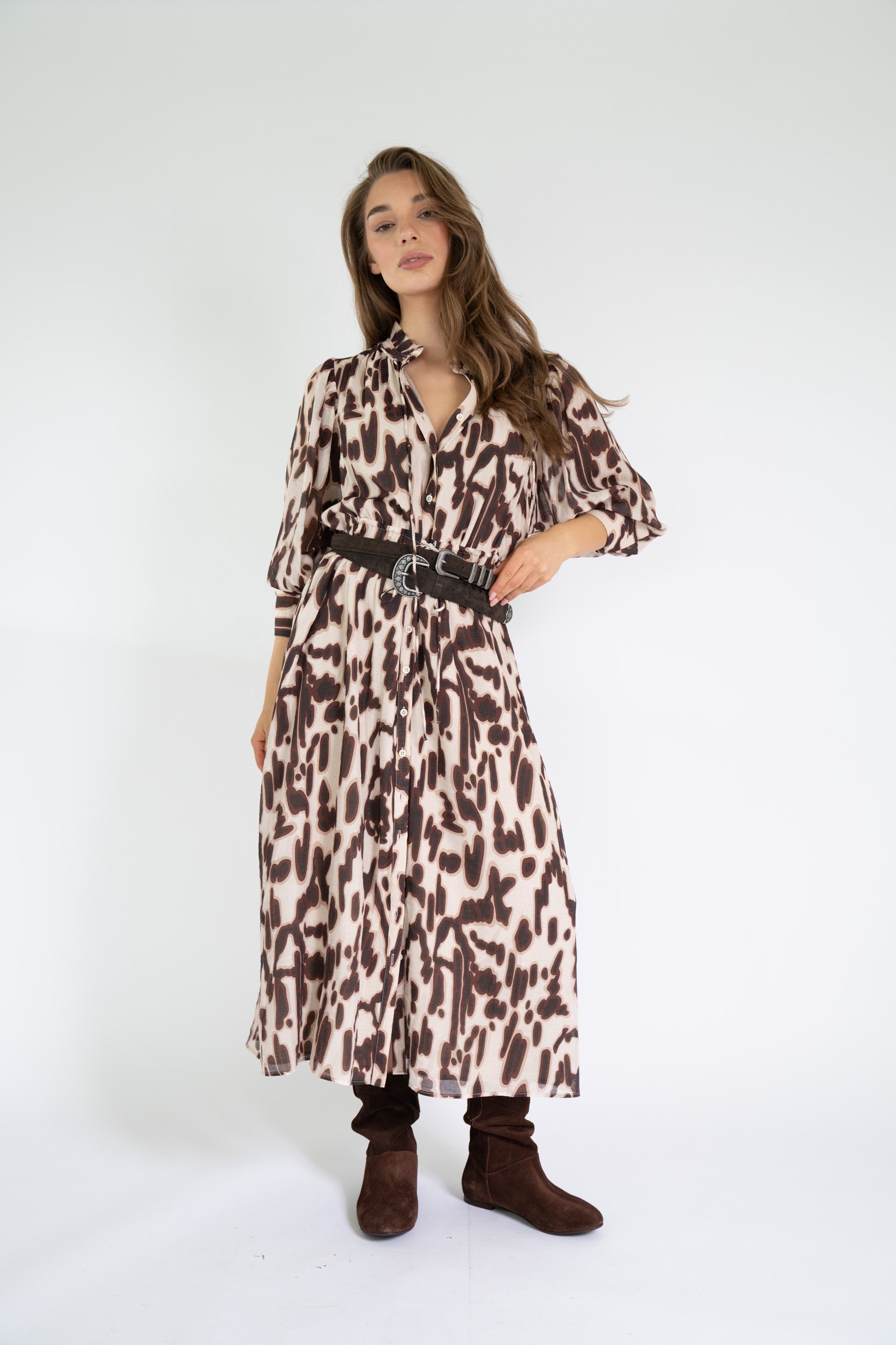 JUNA DRESS PRINTED