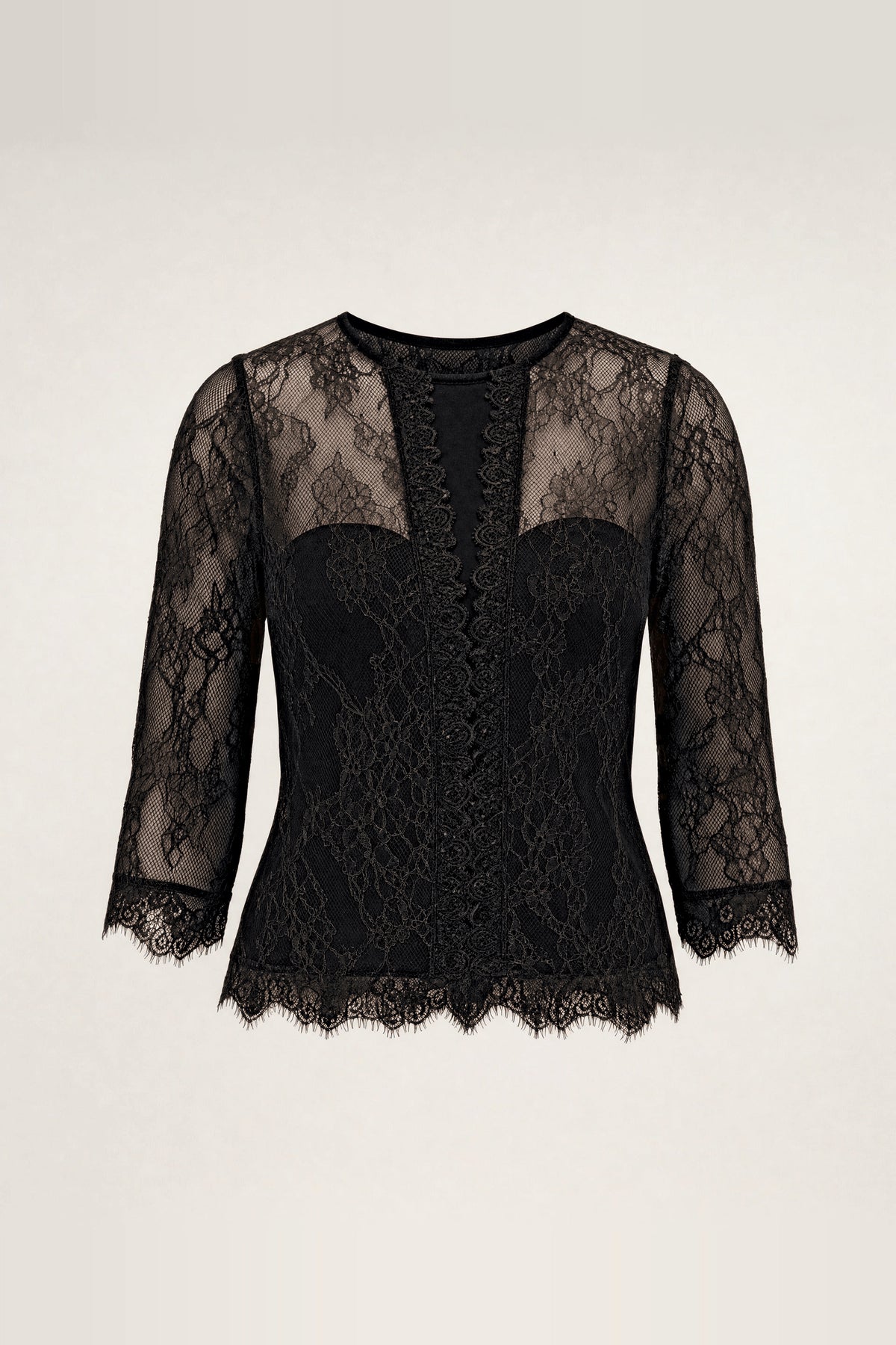 LACE LACY BLACK