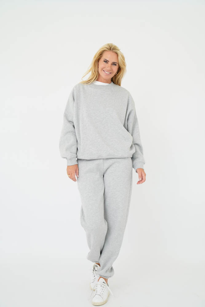 Monchou Sweater Grey Melange