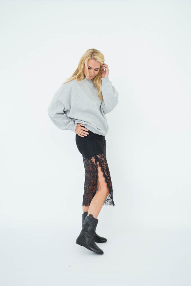 NAIRA SKIRT Black