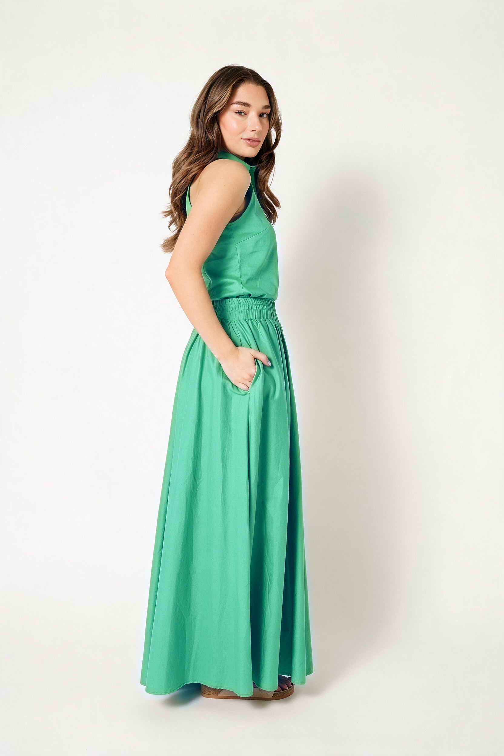 LUCIA BLOUSE RNBW Bright Green