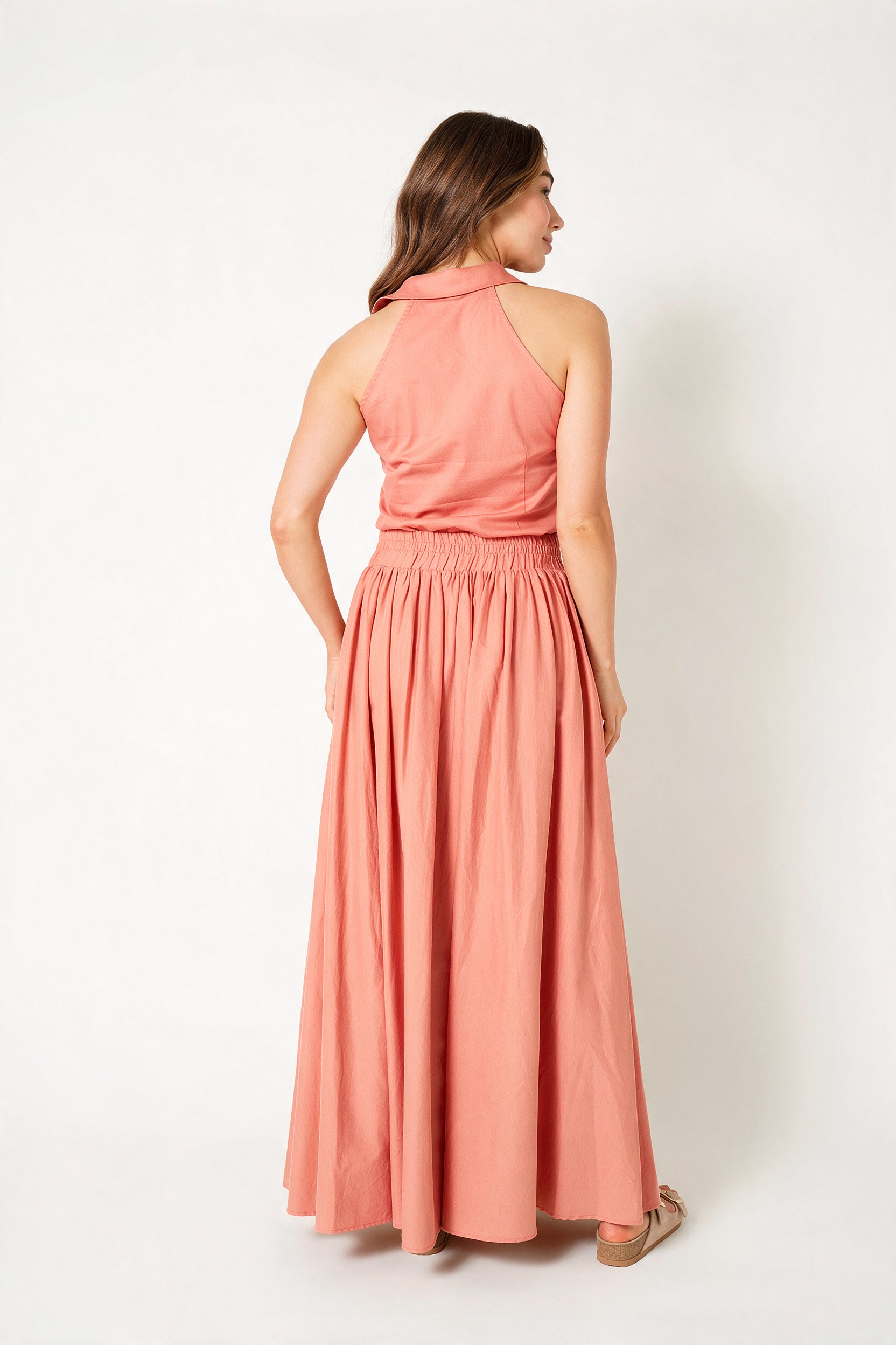 LUCIA BLOUSE RNBW Coral Pink