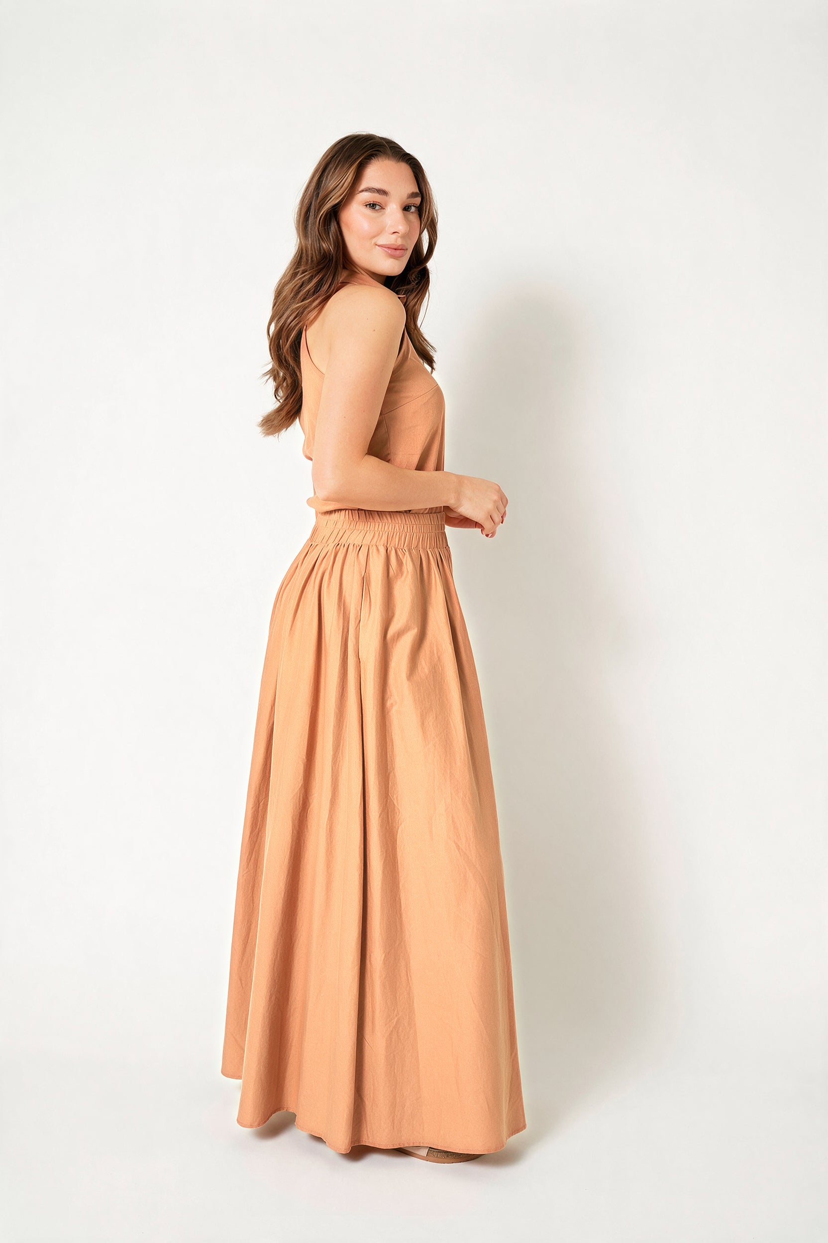 LUCIA BLOUSE RNBW Terracotta