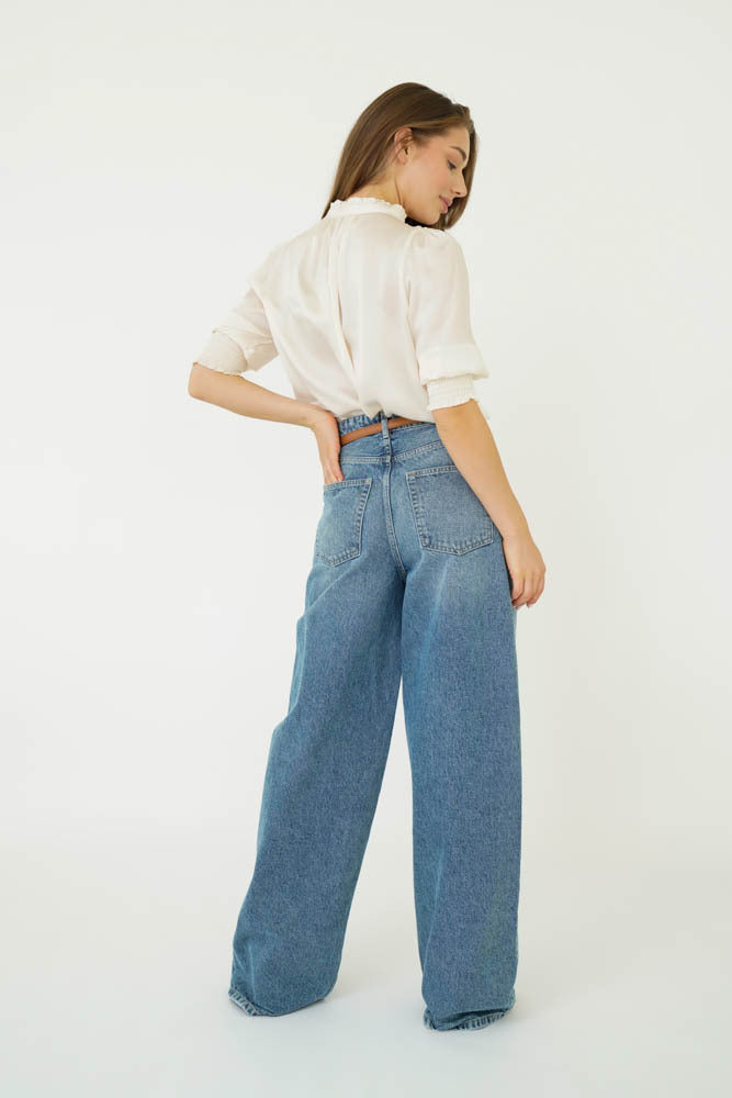 Elise Blouse 25 Off White Bamberg Silk
