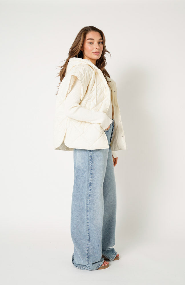 Noelle Cape CRÈME - OFF WHITE