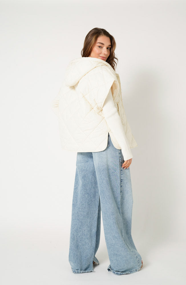Noelle Cape CRÈME - OFF WHITE