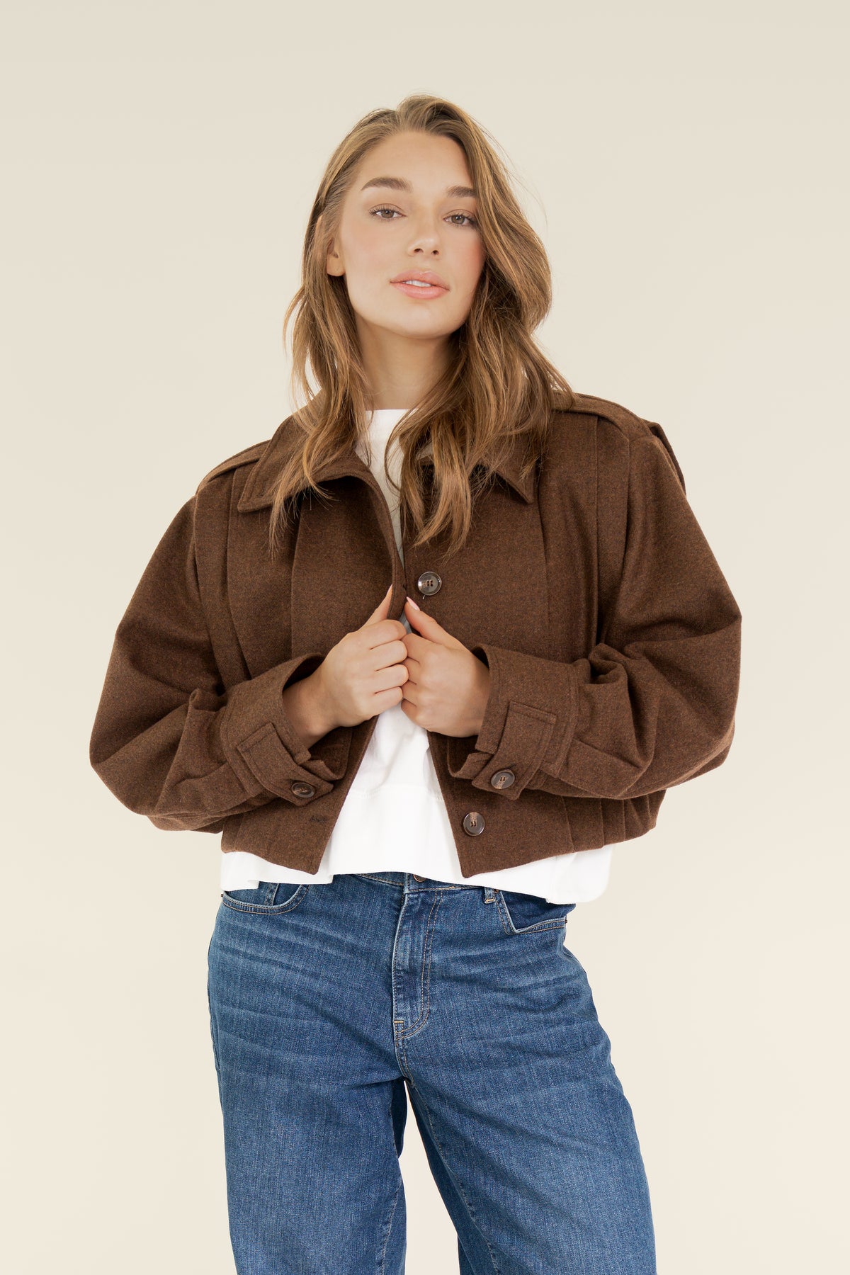 JOSSY JACKET BROWN