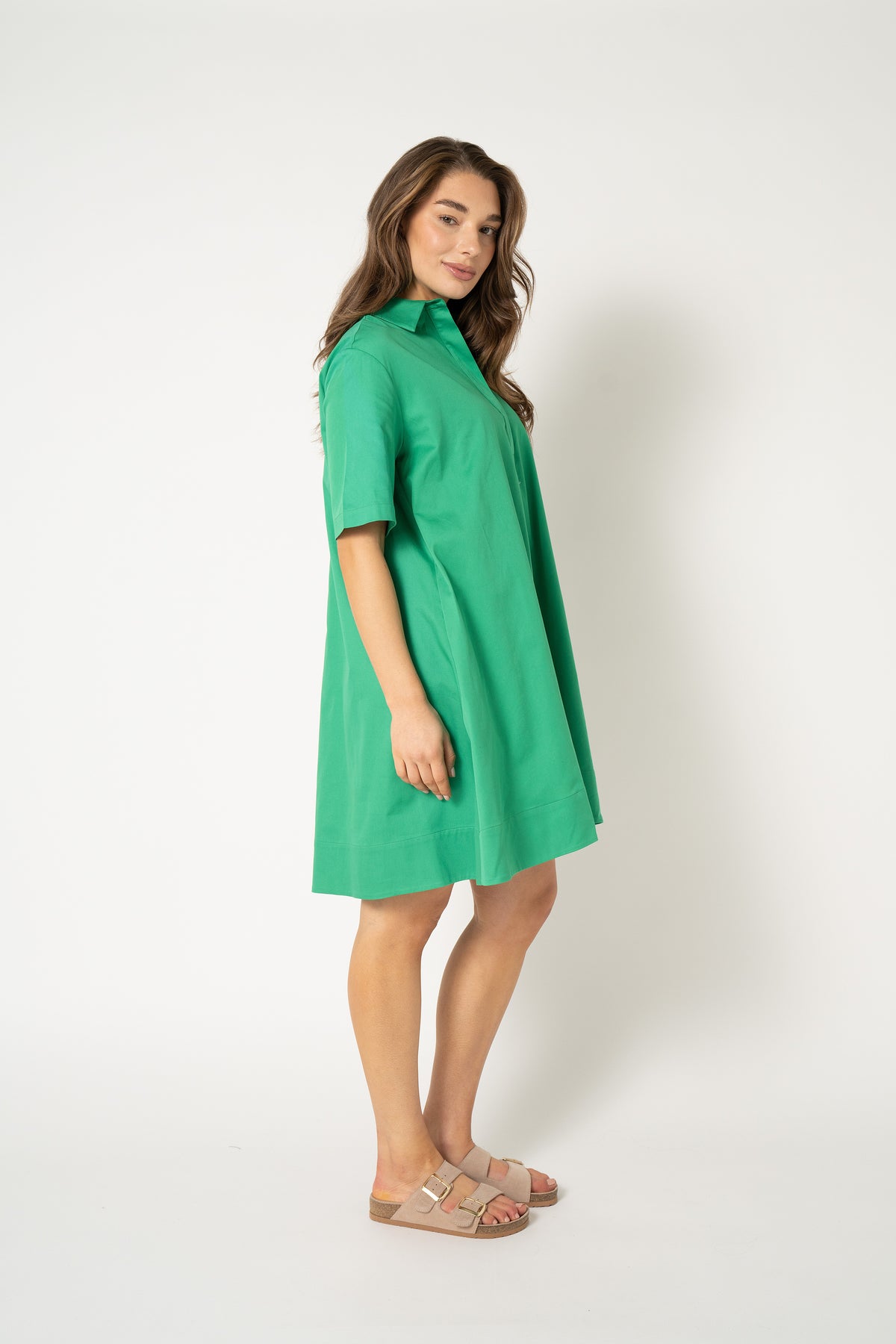 BEYZA DRESS Bright Green