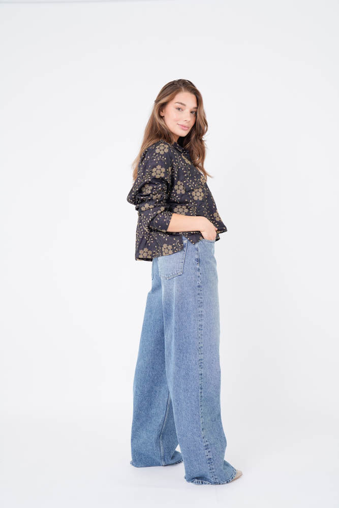 Hamilton Blouse 25 Fantasy / Gold