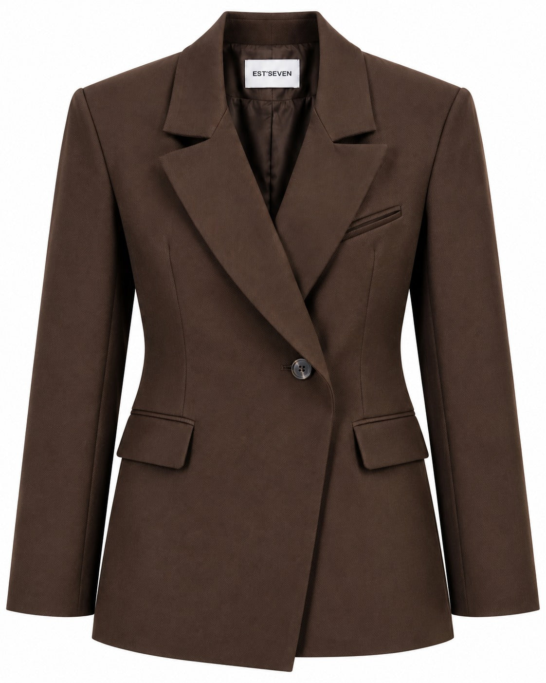 ELLE BLAZER 26 BROWN