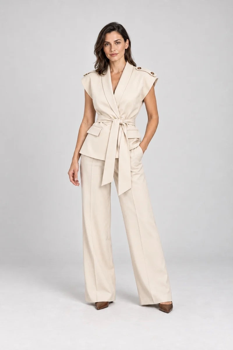FERREIRA JOSIAH TROUSER FW26 BEIGE