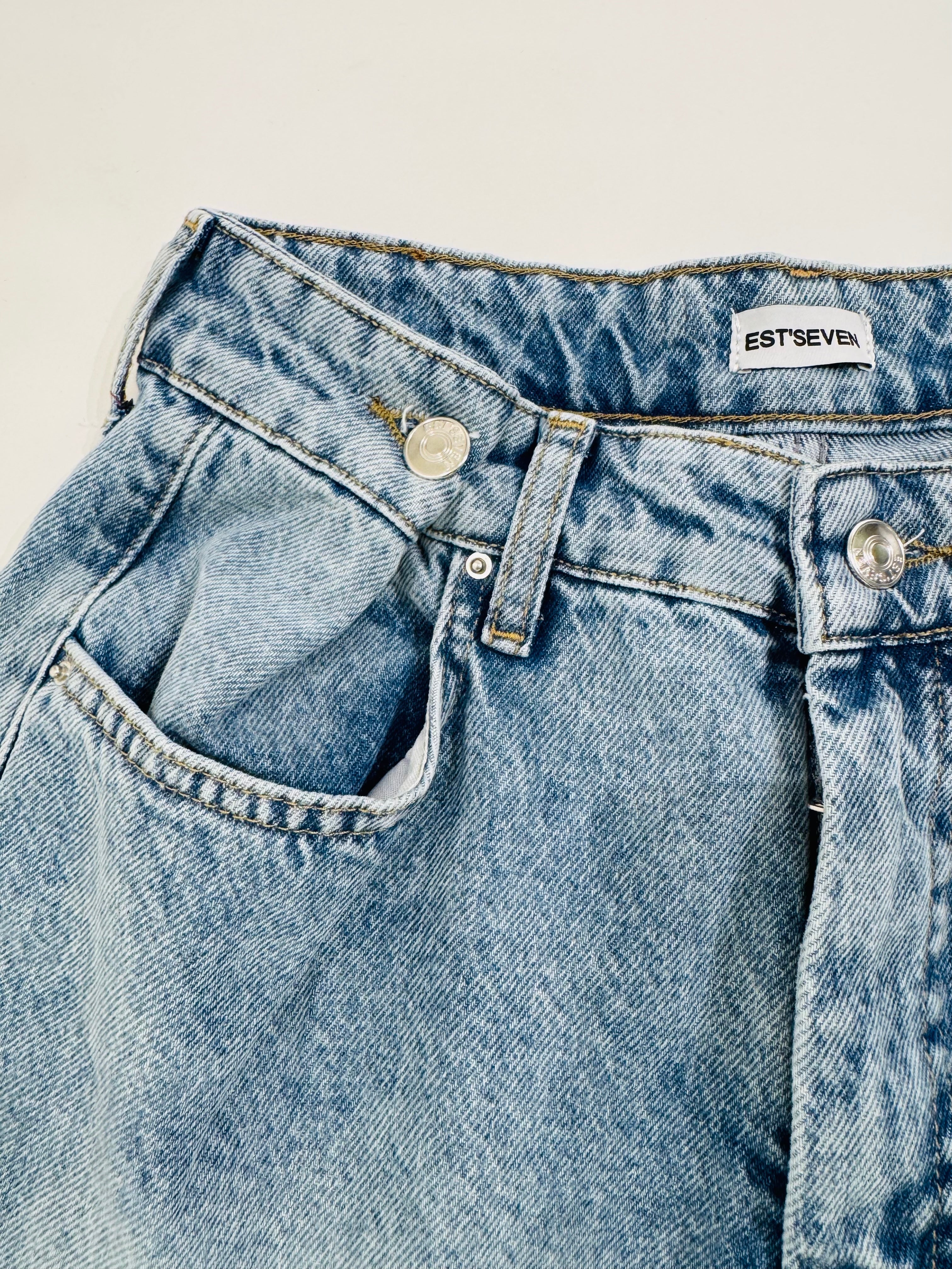 GRIFFITH DENIM BASIC LIGHT STONE BLUE