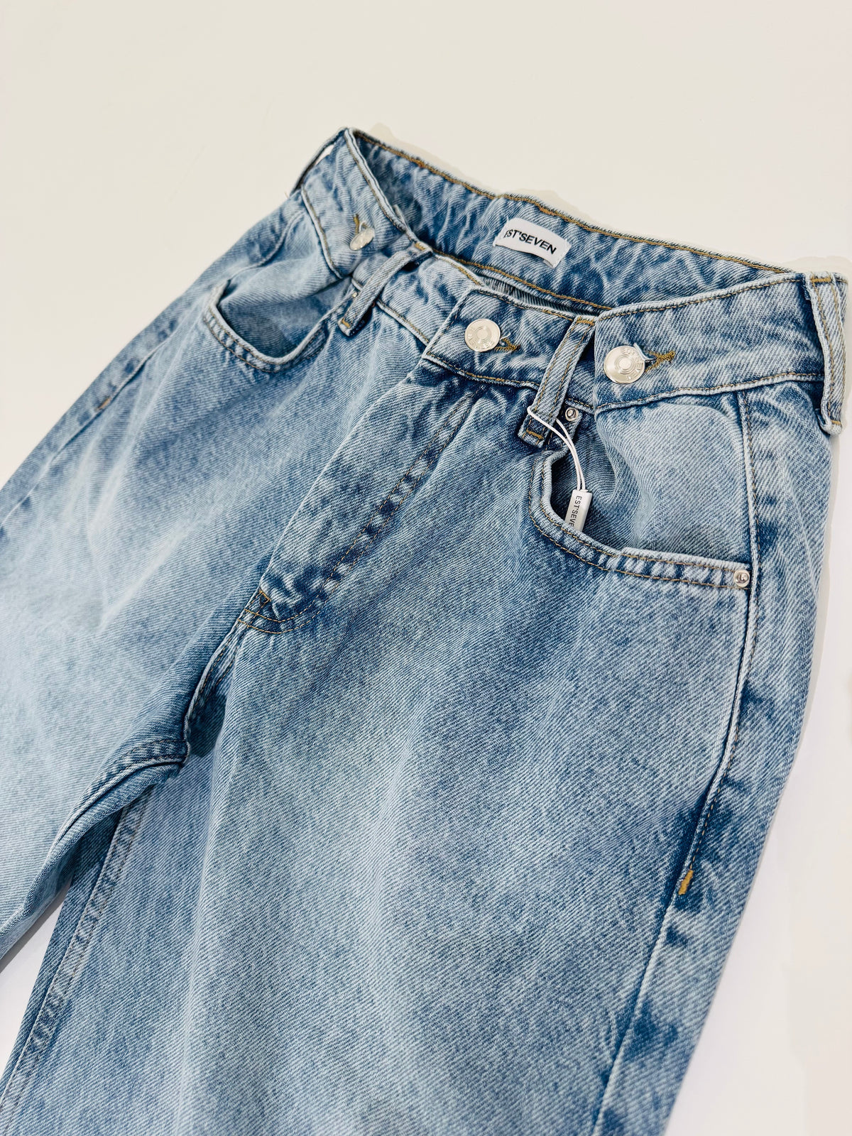 GRIFFITH DENIM BASIC LIGHT STONE BLUE