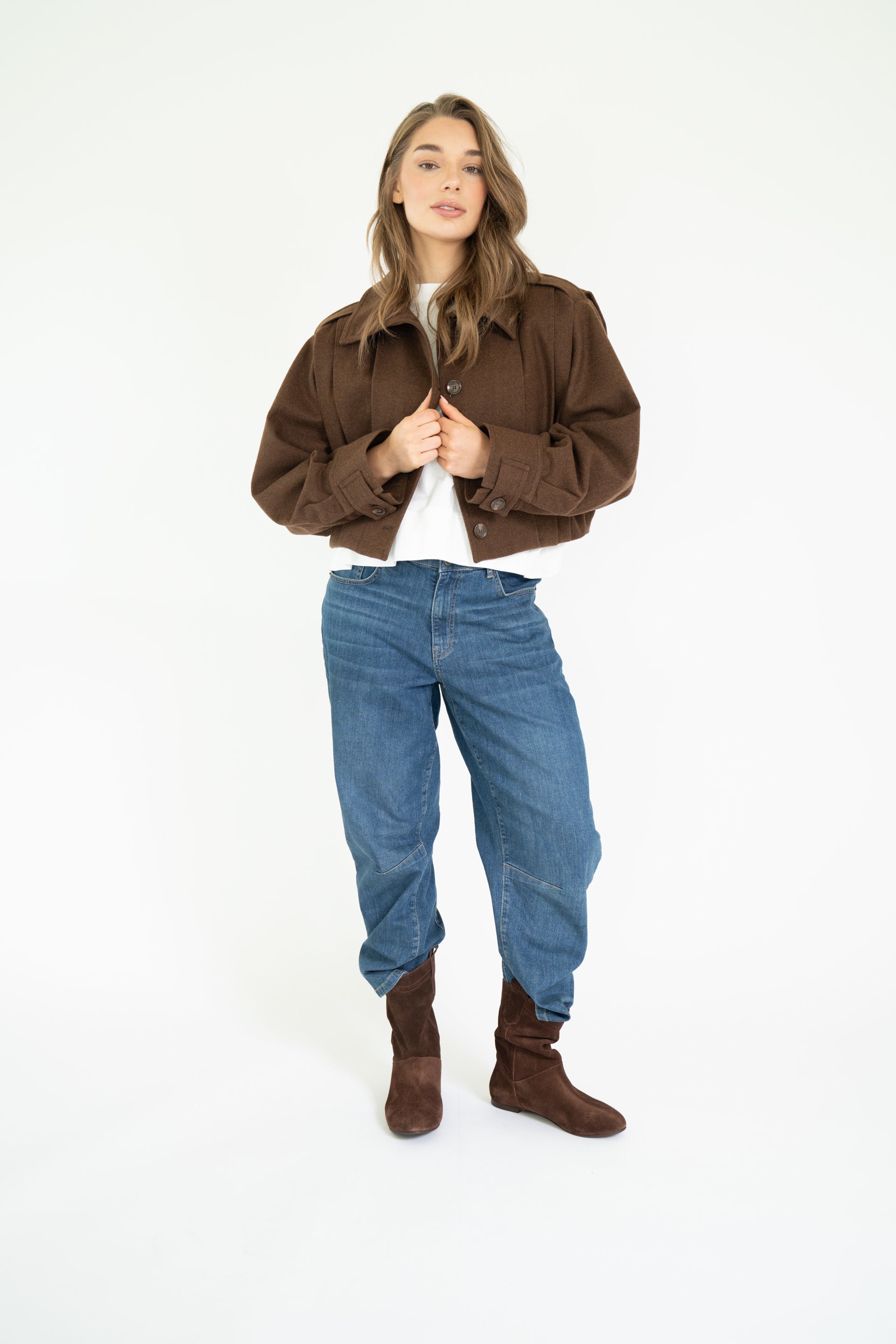 JOSSY JACKET BROWN