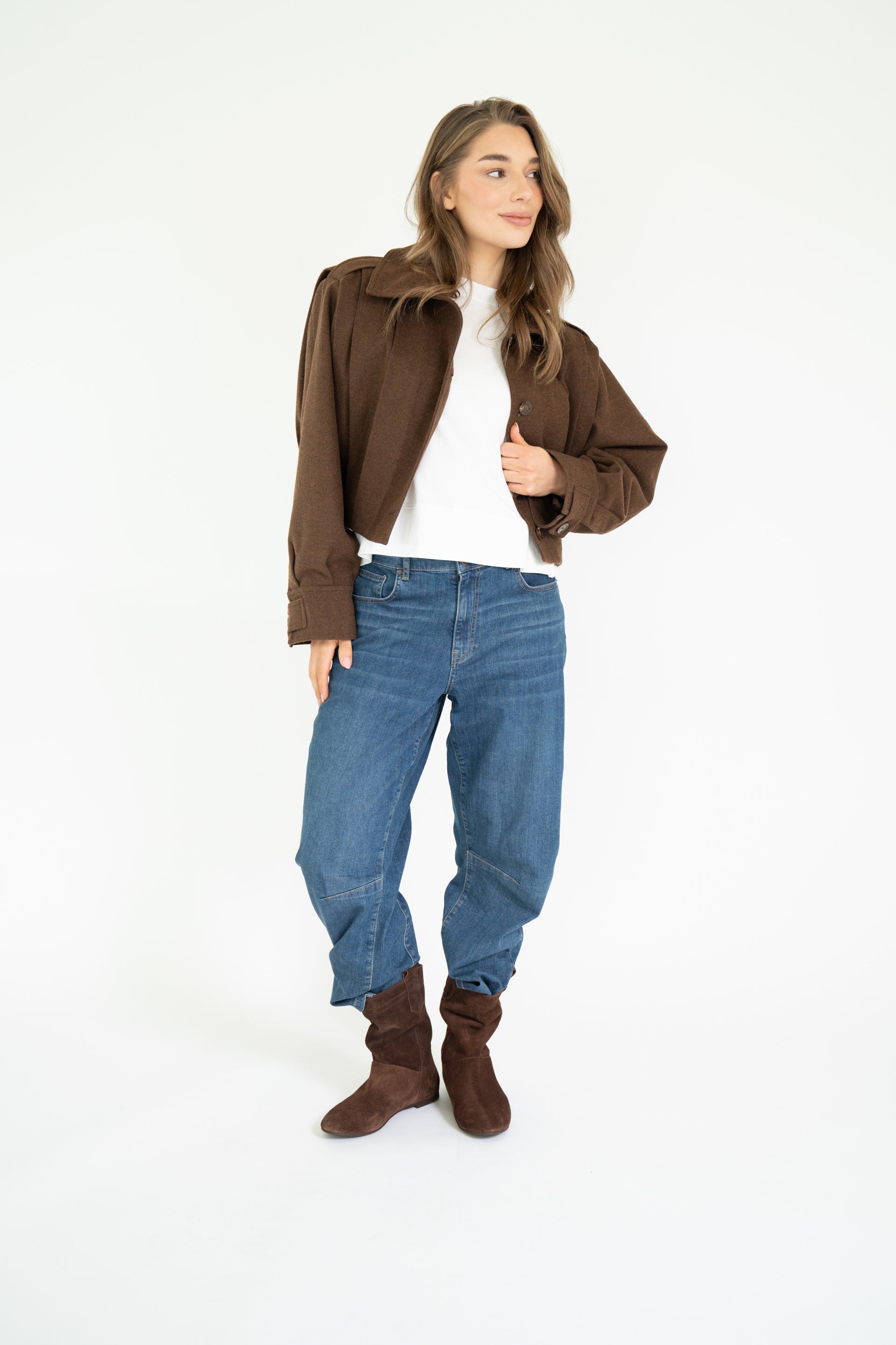 JOSSY JACKET BROWN