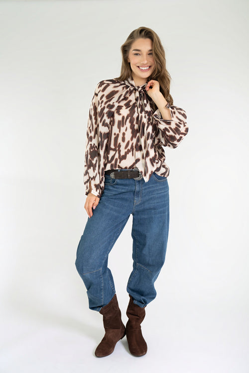 MAE BLOUSE FW26 PRINTED