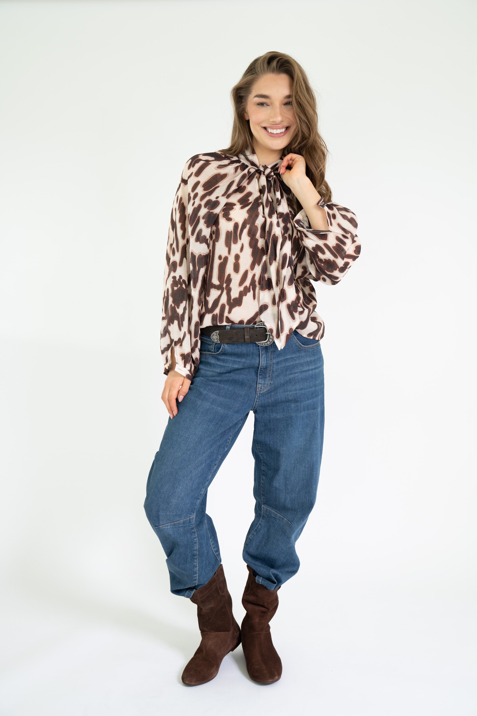 MAE BLOUSE FW26 PRINTED
