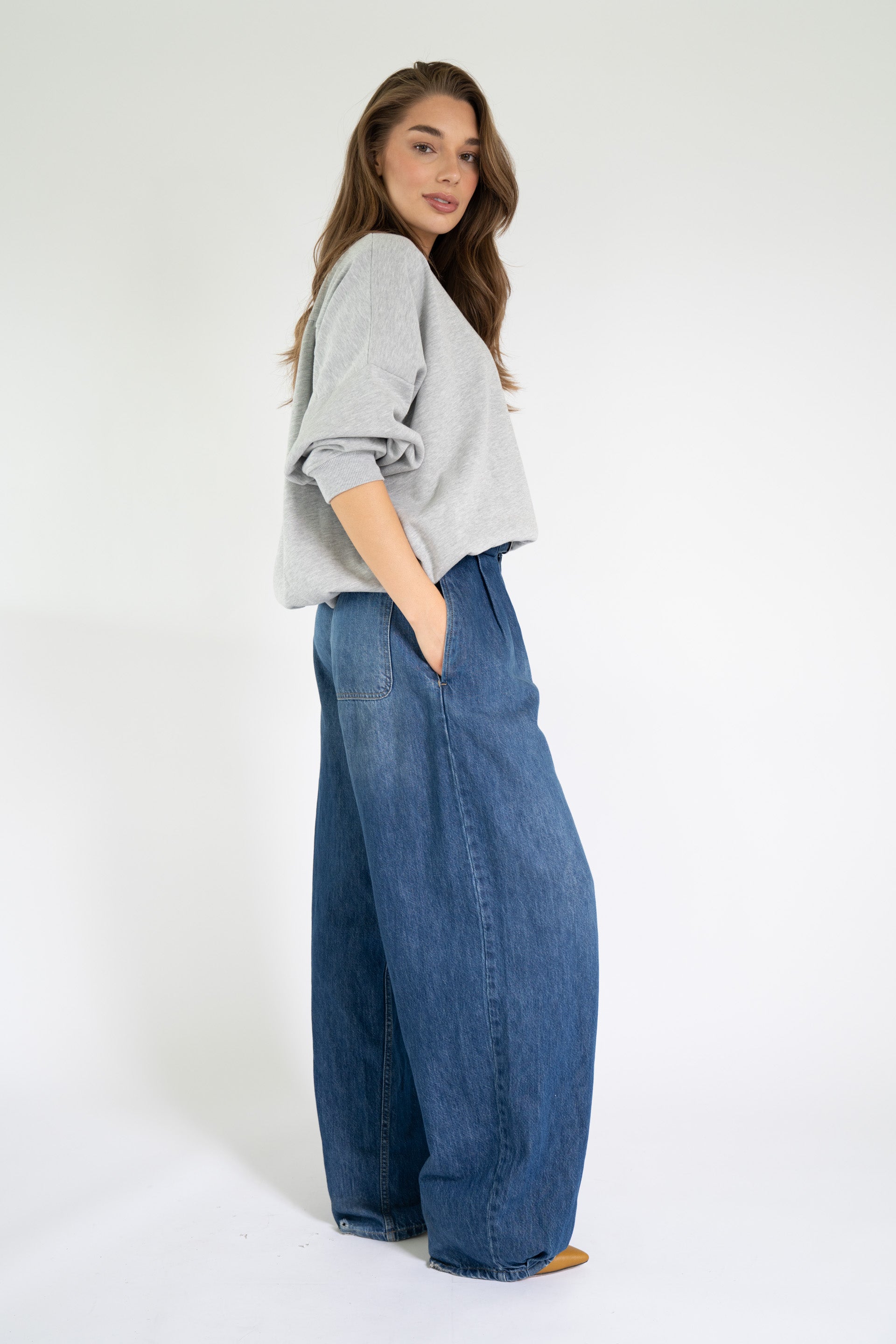 MONCHOU 26 GREY MELANGE