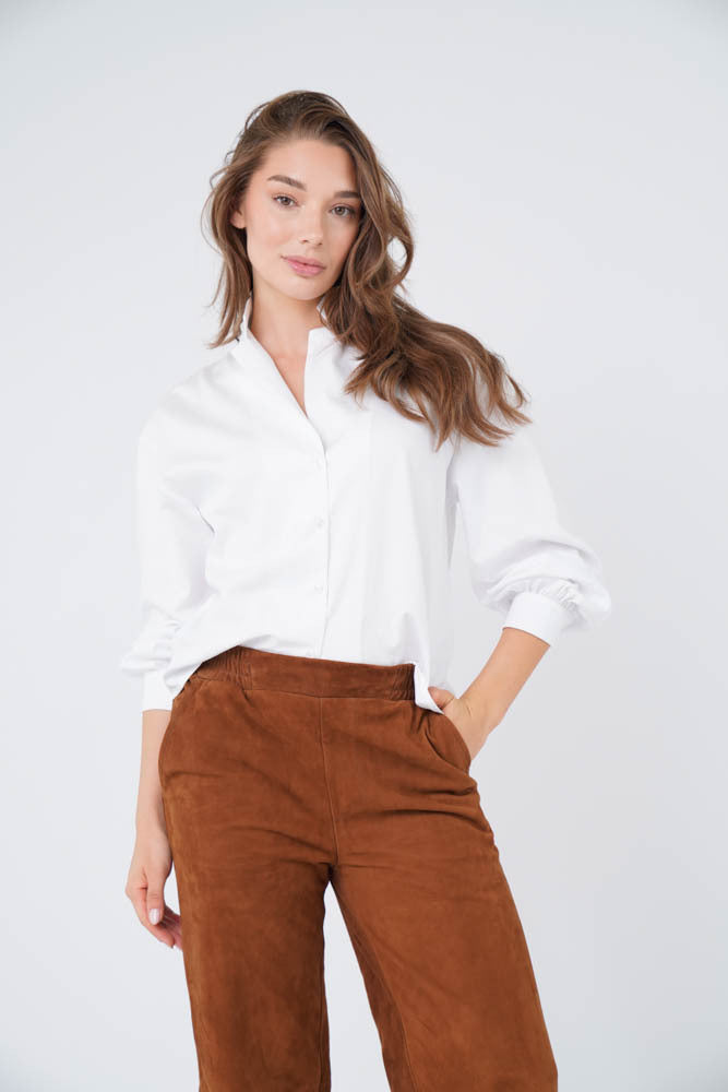 Smoking Blouse White