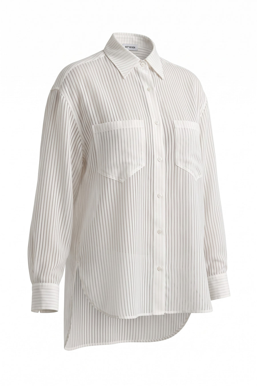 NOOR BLOUSE STRIPED WHITE
