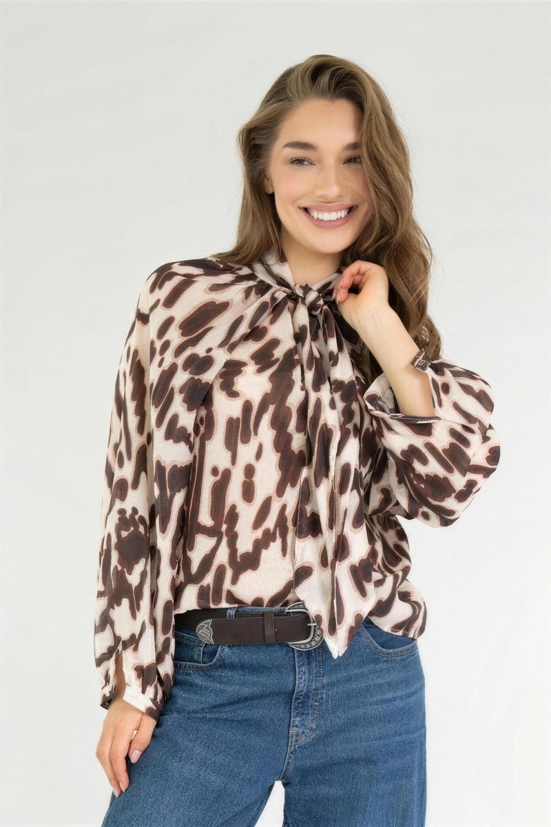 MAE BLOUSE FW26 PRINTED