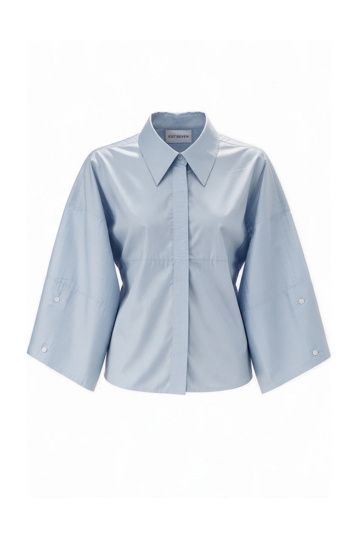 AI: VARISSA BLOUSE Light Blue