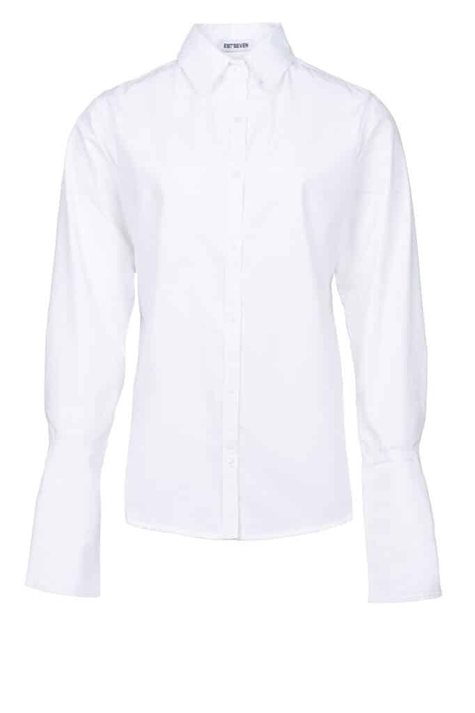 DEBB BLOUSE BASIC White