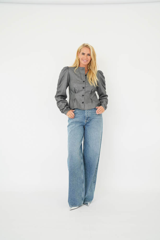 KANZA BLAZER Gunmetal