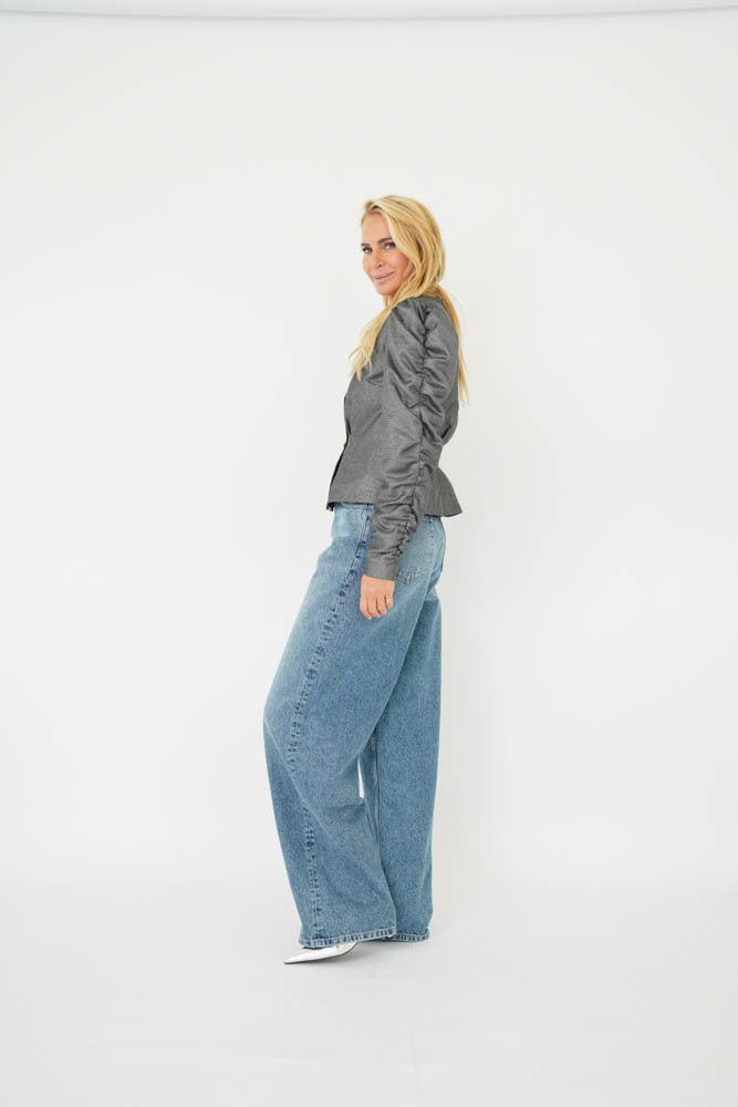 KANZA BLAZER Gunmetal