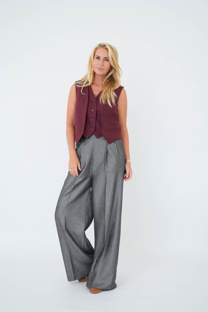 JILDAU TROUSER #2 Gunmetal