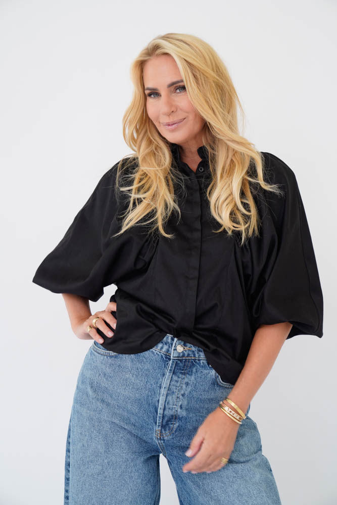 GUINEVERE BLOUSE Black