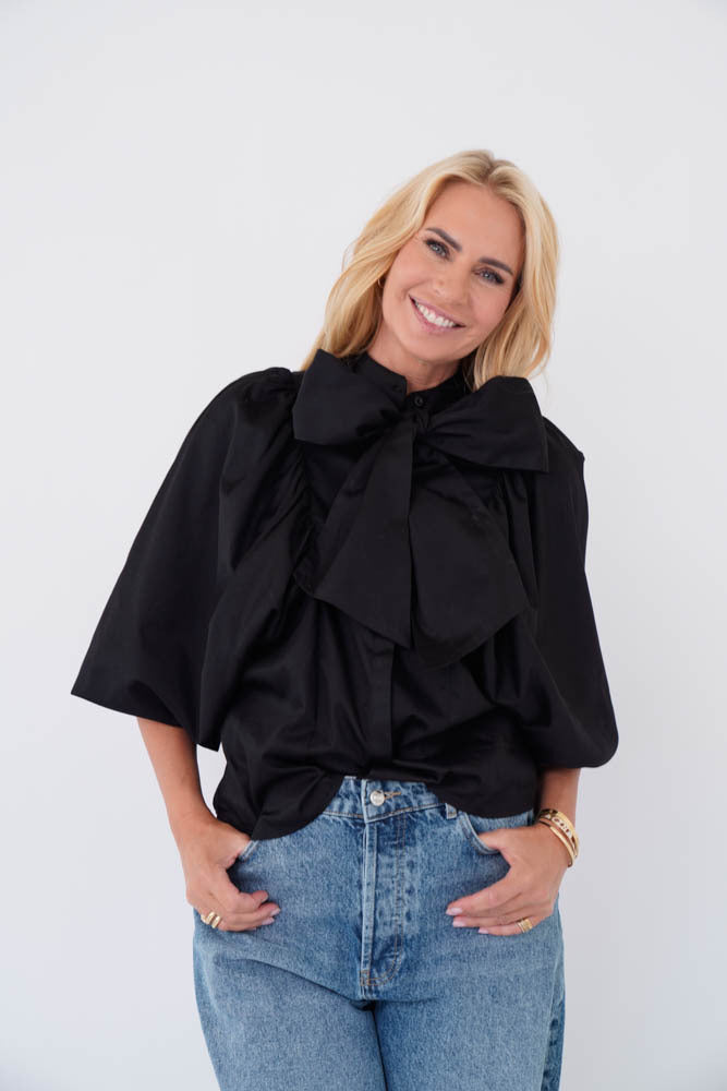 GUINEVERE BLOUSE Black