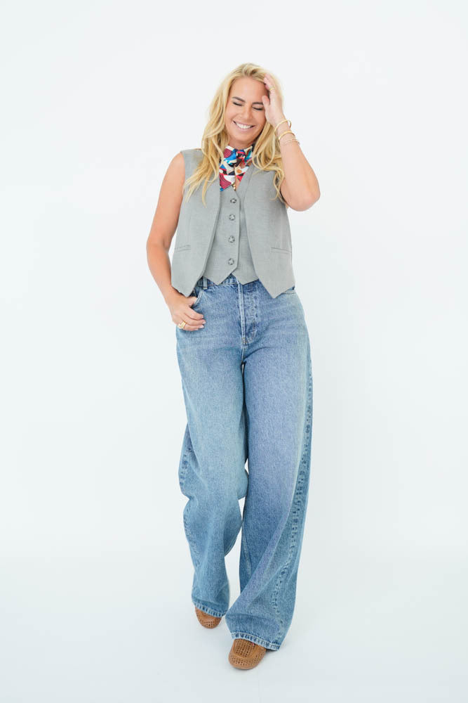 IMANE SINGLET Light Grey