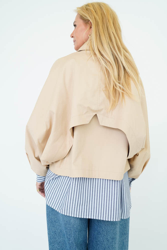 ZAINA COAT Beige
