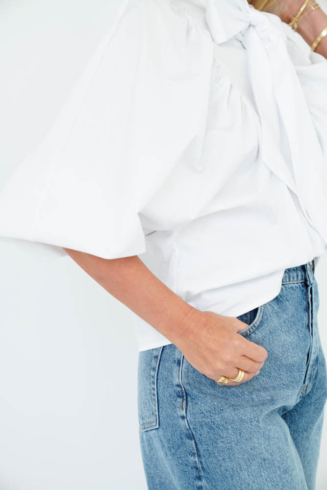 GUINEVERE BLOUSE White