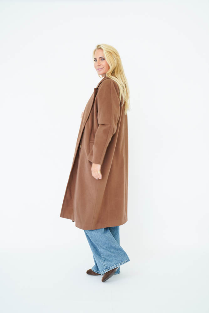 LOUA LONG COAT Camel