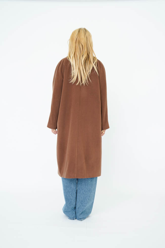 LOUA LONG COAT Camel