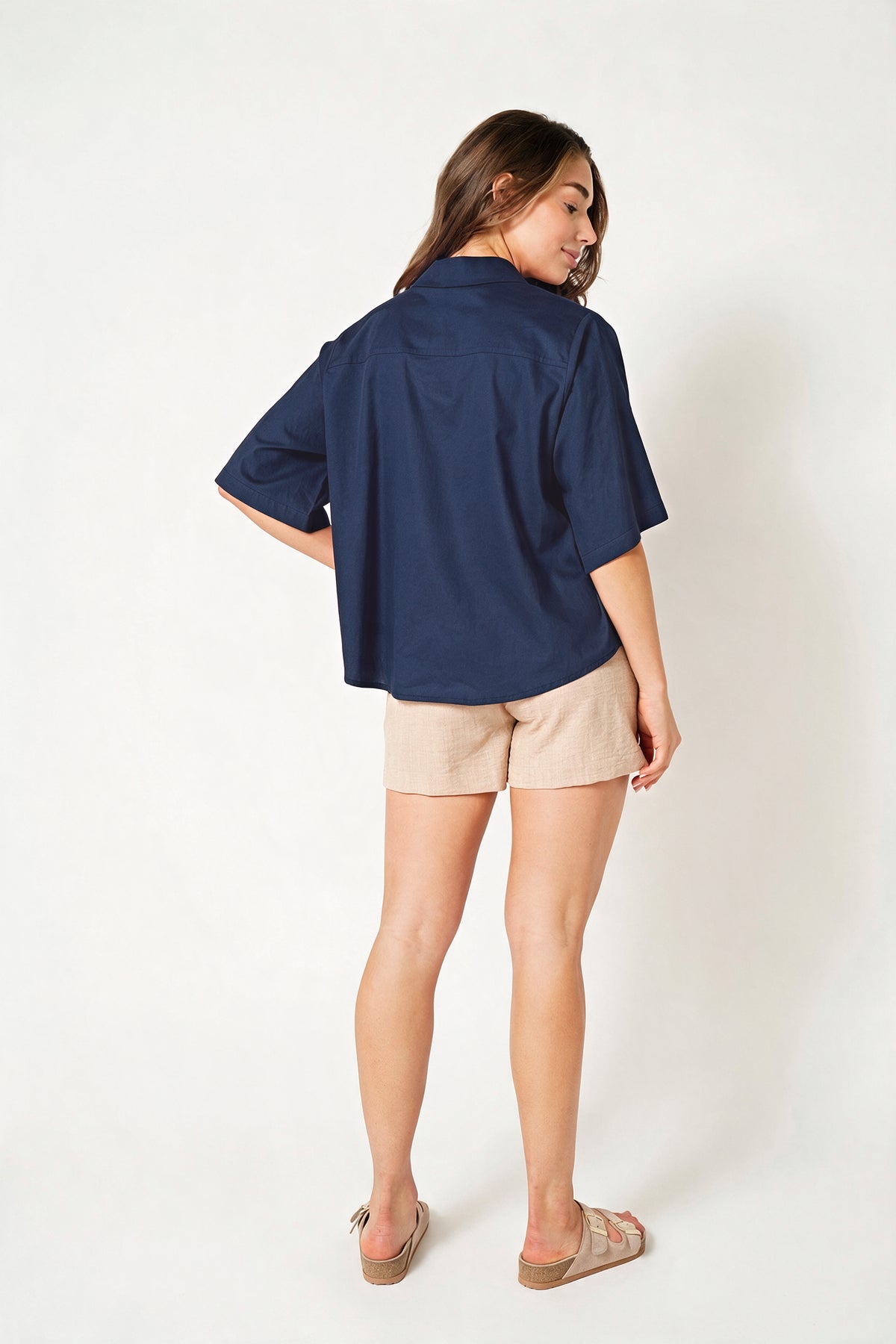 ALIJAH BLOUSE RNBW Dark Night Blue