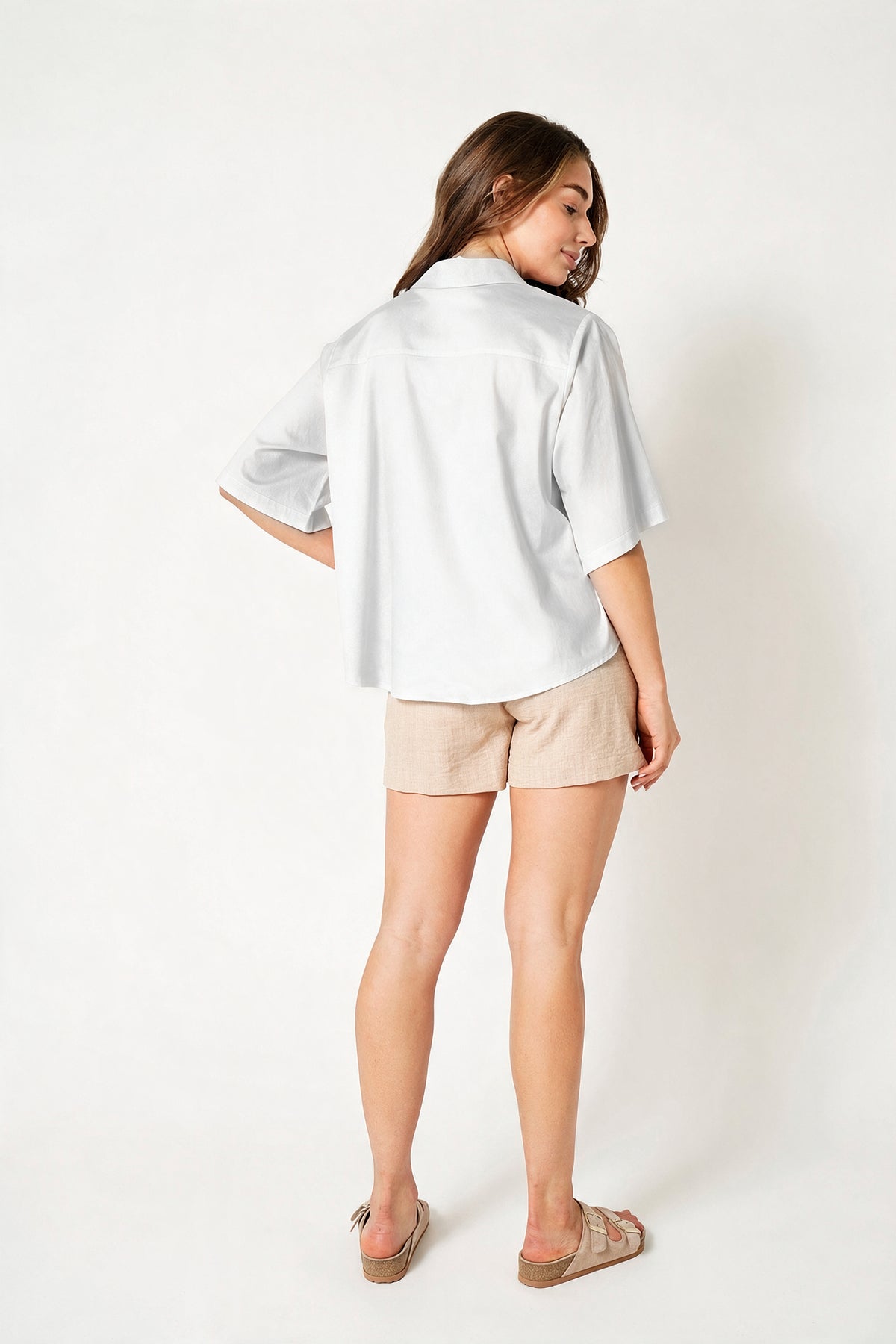 ALIJAH BLOUSE RNBW White