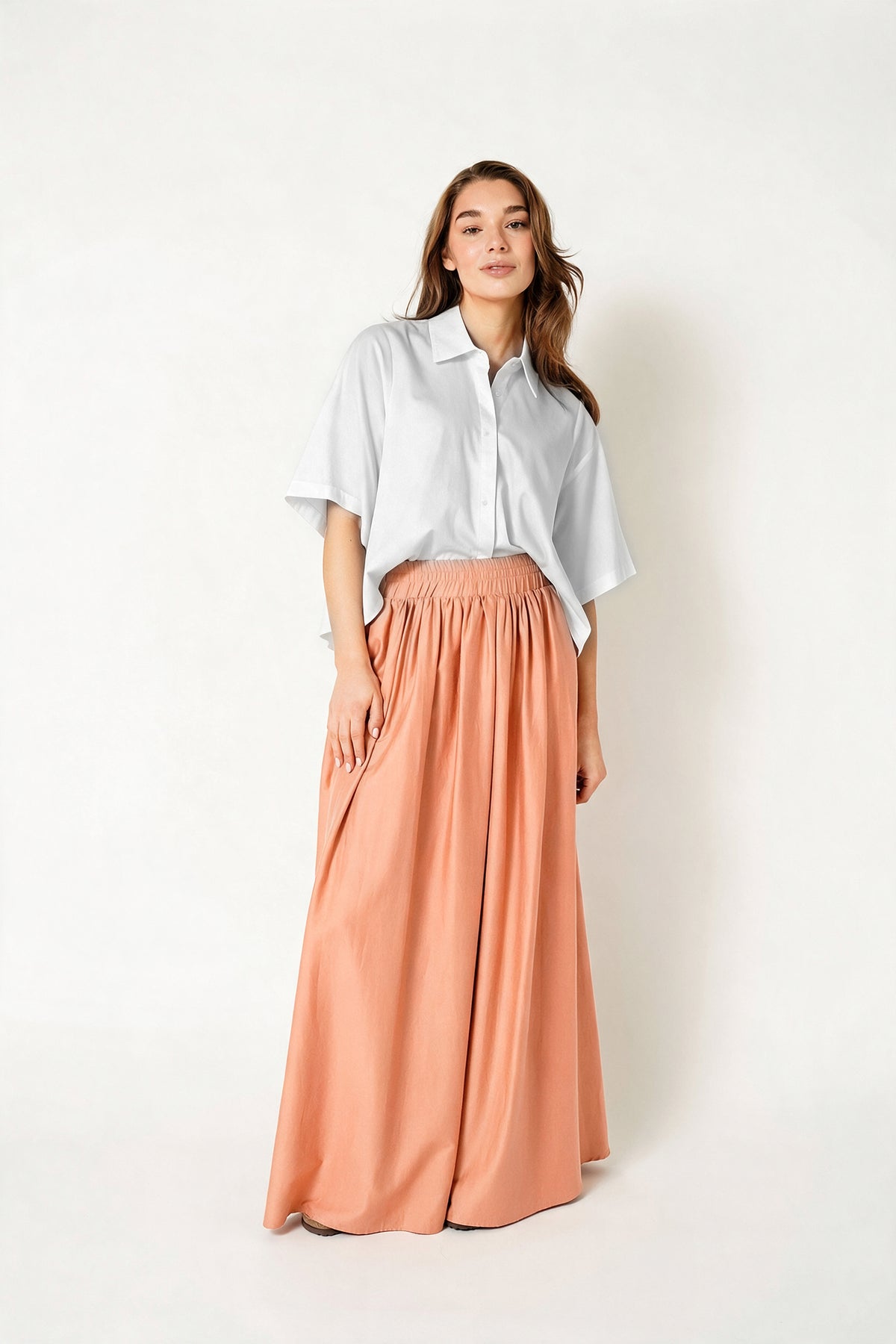 ALIJAH BLOUSE RNBW White