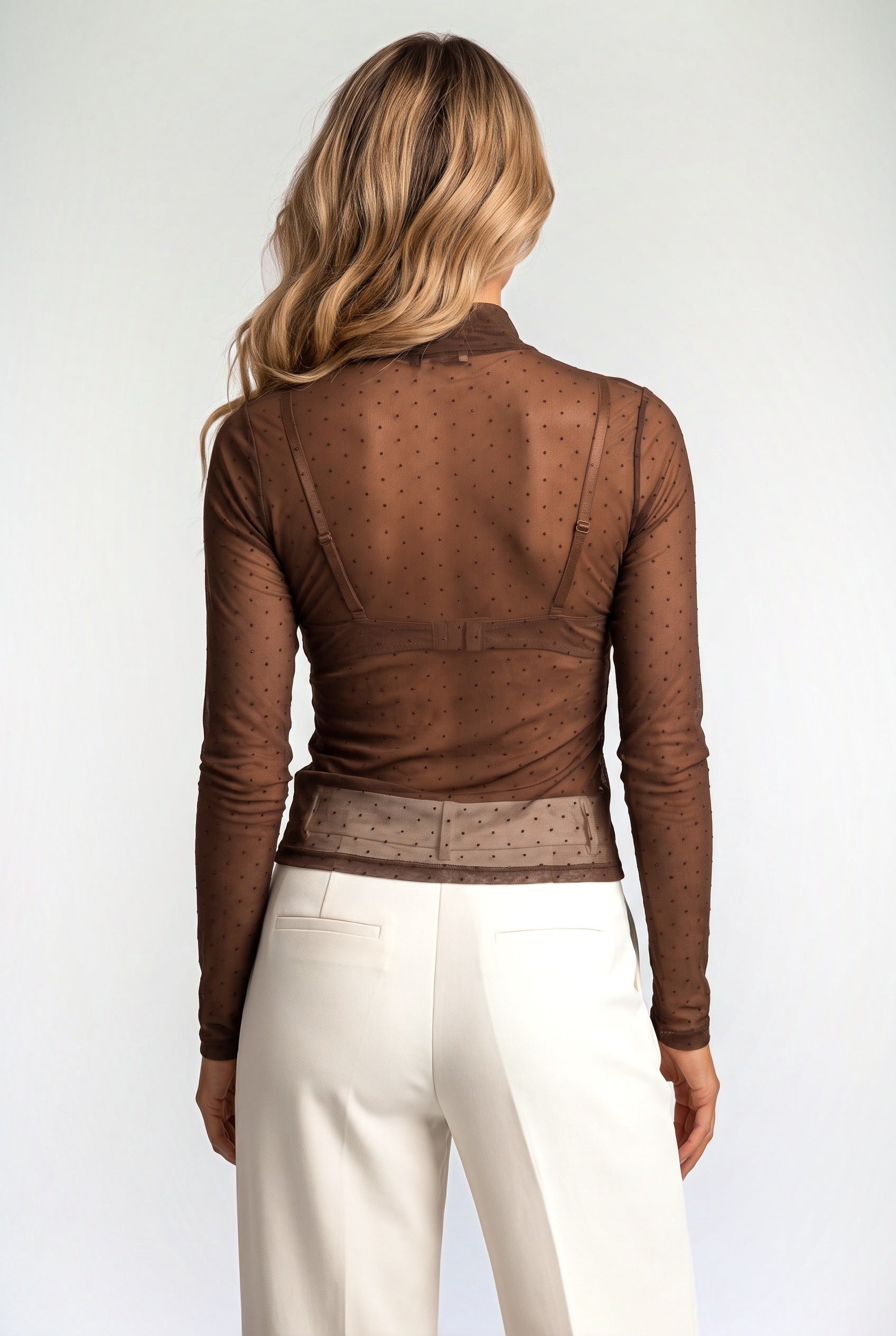 AYA TOP BROWN