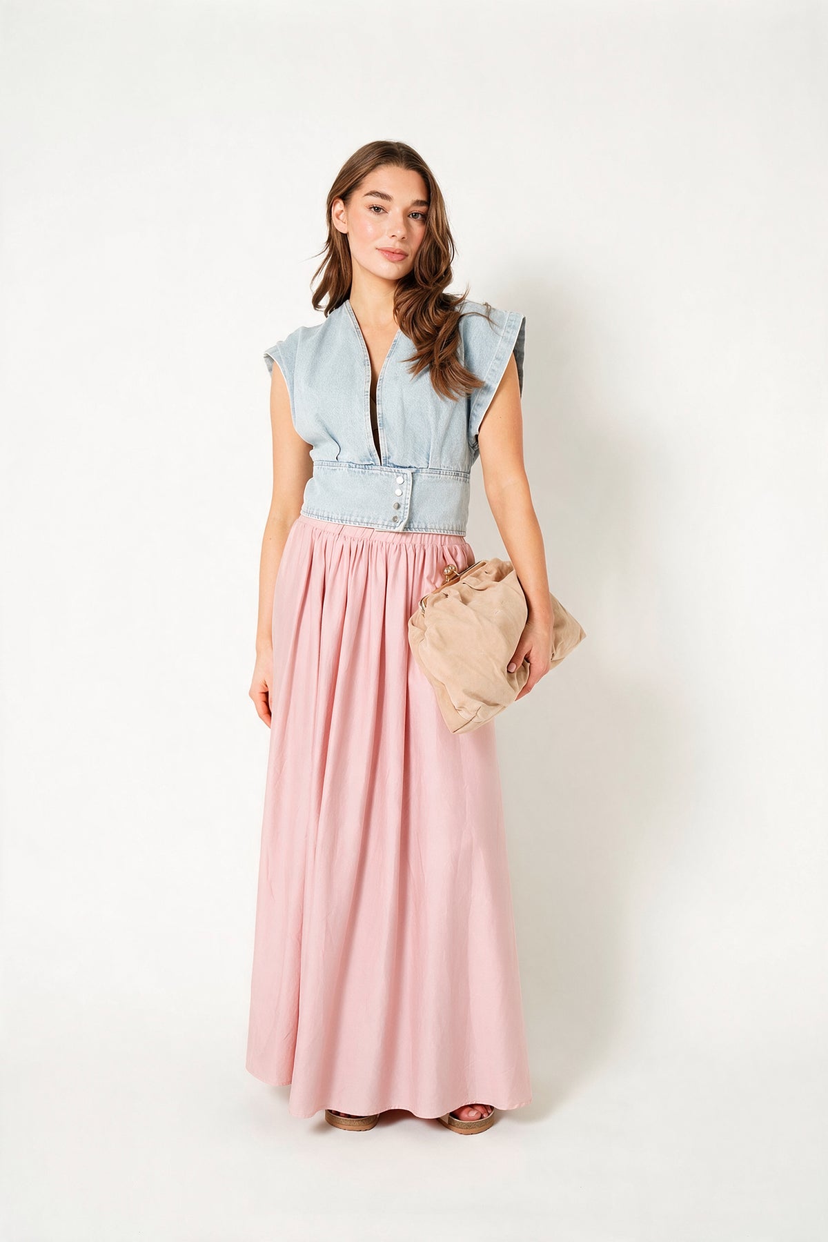 AYLIN SKIRT Soft Pink