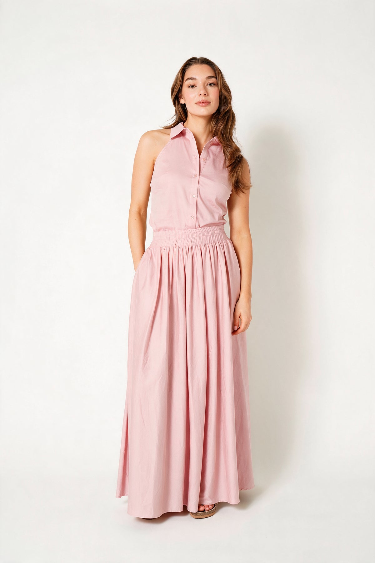AYLIN SKIRT Soft Pink