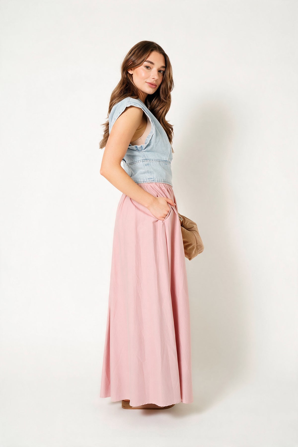 AYLIN SKIRT Soft Pink