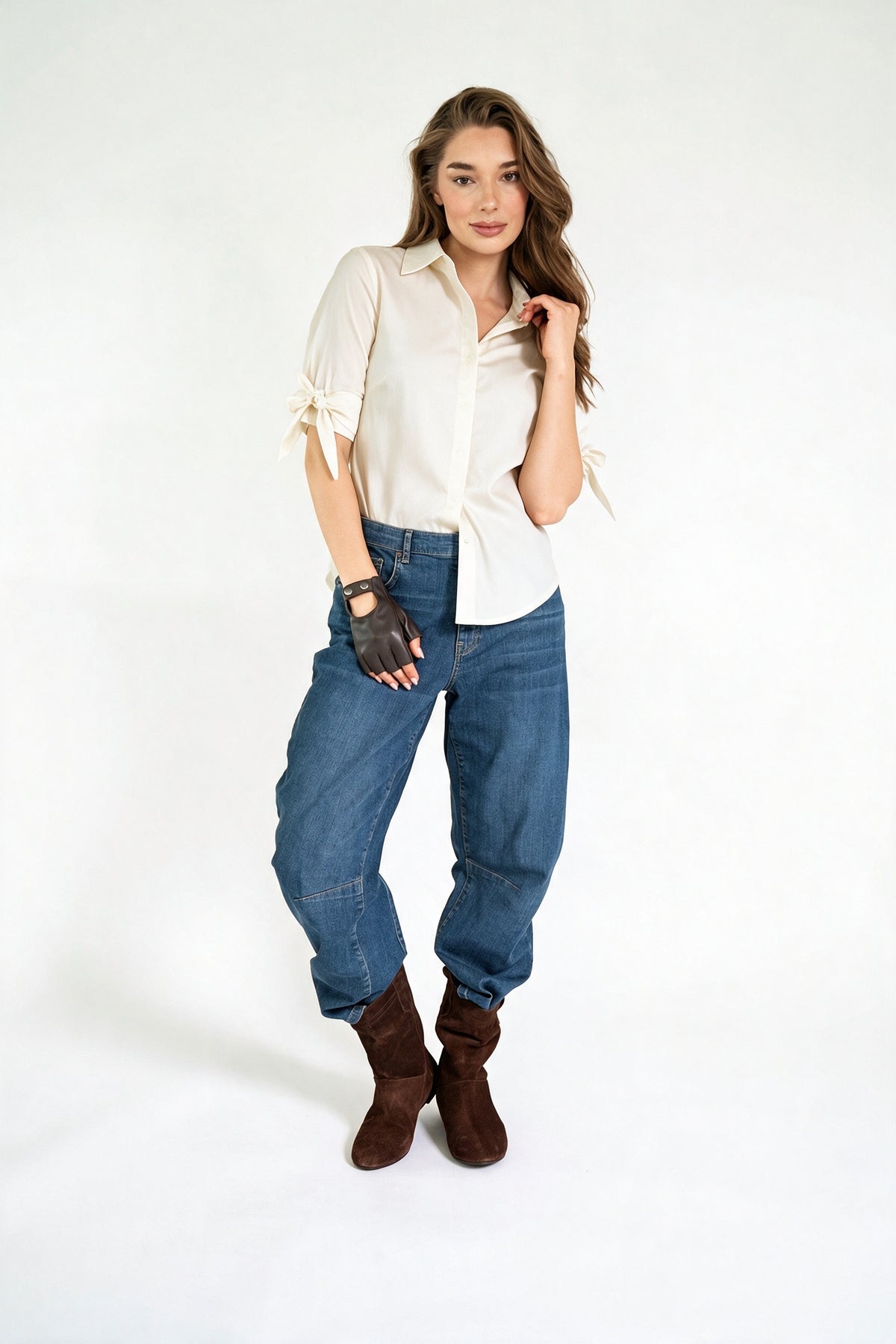 EILINA BLOUSE WHITE
