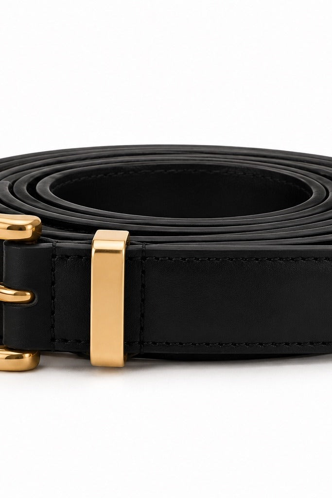 EVC BELT LEATHER Black EVC Leather