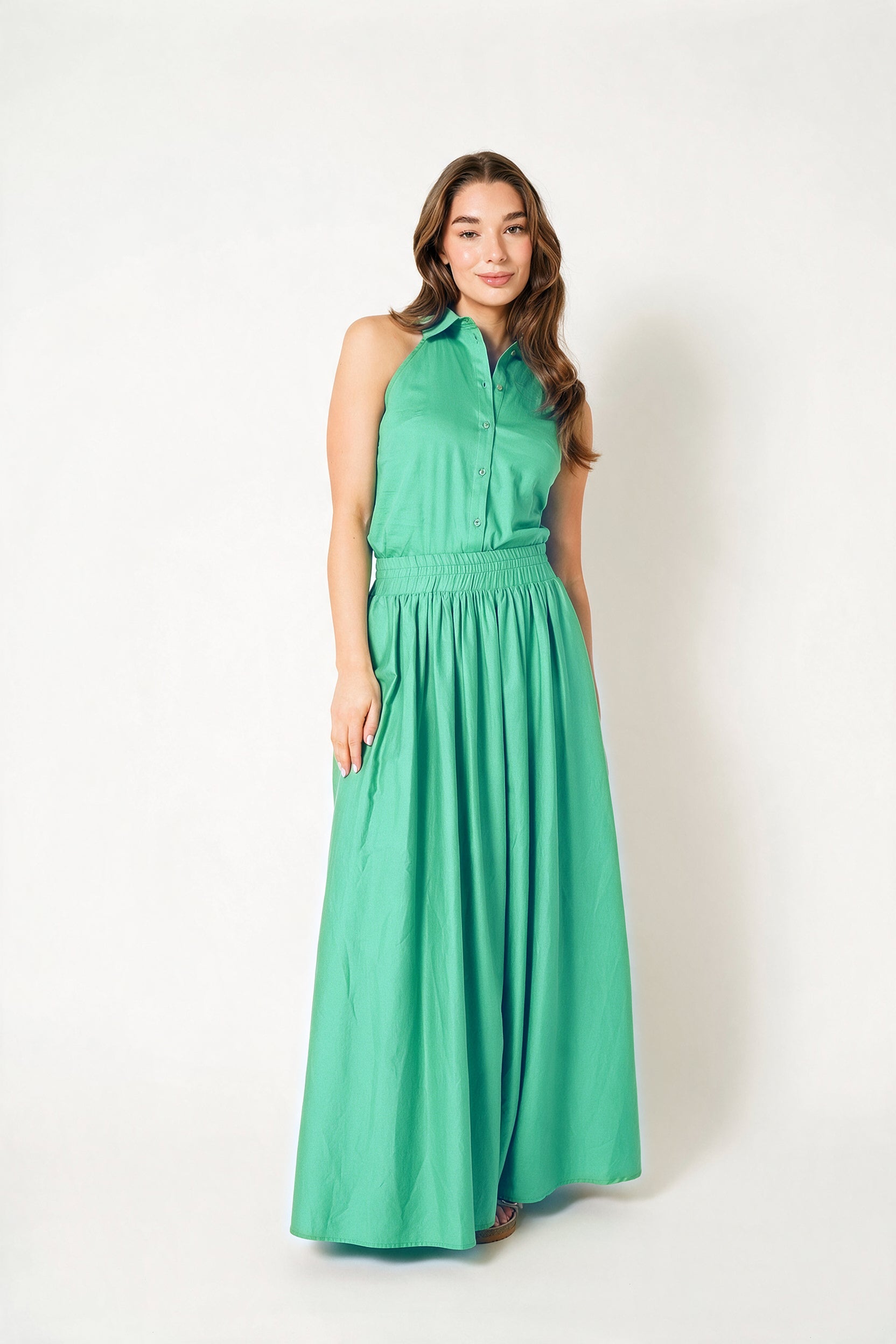 LUCIA BLOUSE RNBW Bright Green