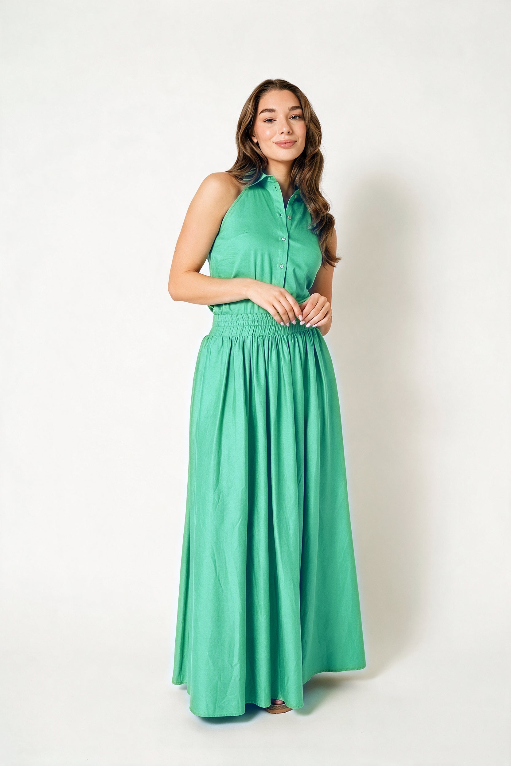 LUCIA BLOUSE RNBW Bright Green